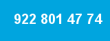 922 801 47 74